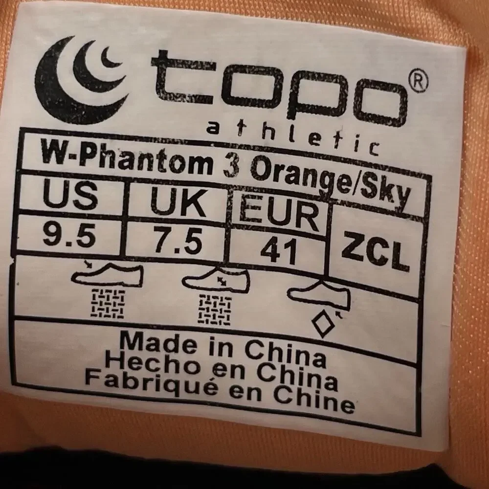 Topo Designs womens trainers peach
